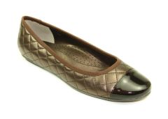VANELi Serene Bronze Nappa Casual Flats Classics Shoe