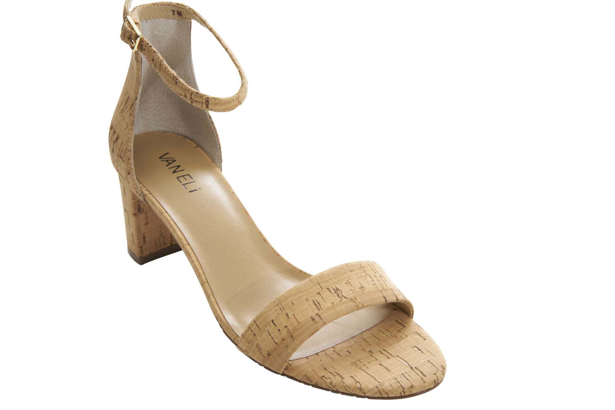 Cork ankle strap sandals hotsell